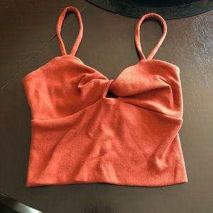 S burnt orange top from Forever 21